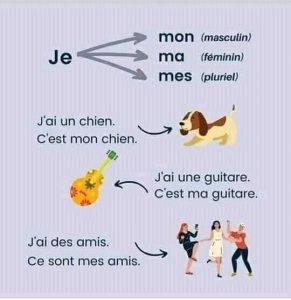 صفات اللغة الفرنسية للصف الثالث الاعدادي - الاعدادية لغات