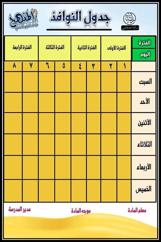 دفتر تحضير وتوزيع منهج لغة عربية الصف الرابع 2022 - اللغة العربية