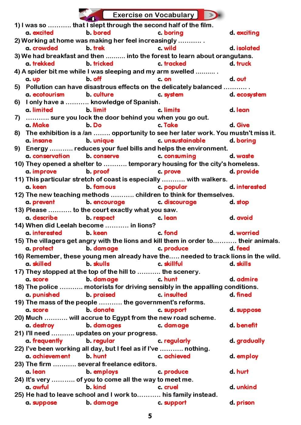 مراجعة إنجليزي للصف الاول الثانوى 2022 - ٢٠٢٢