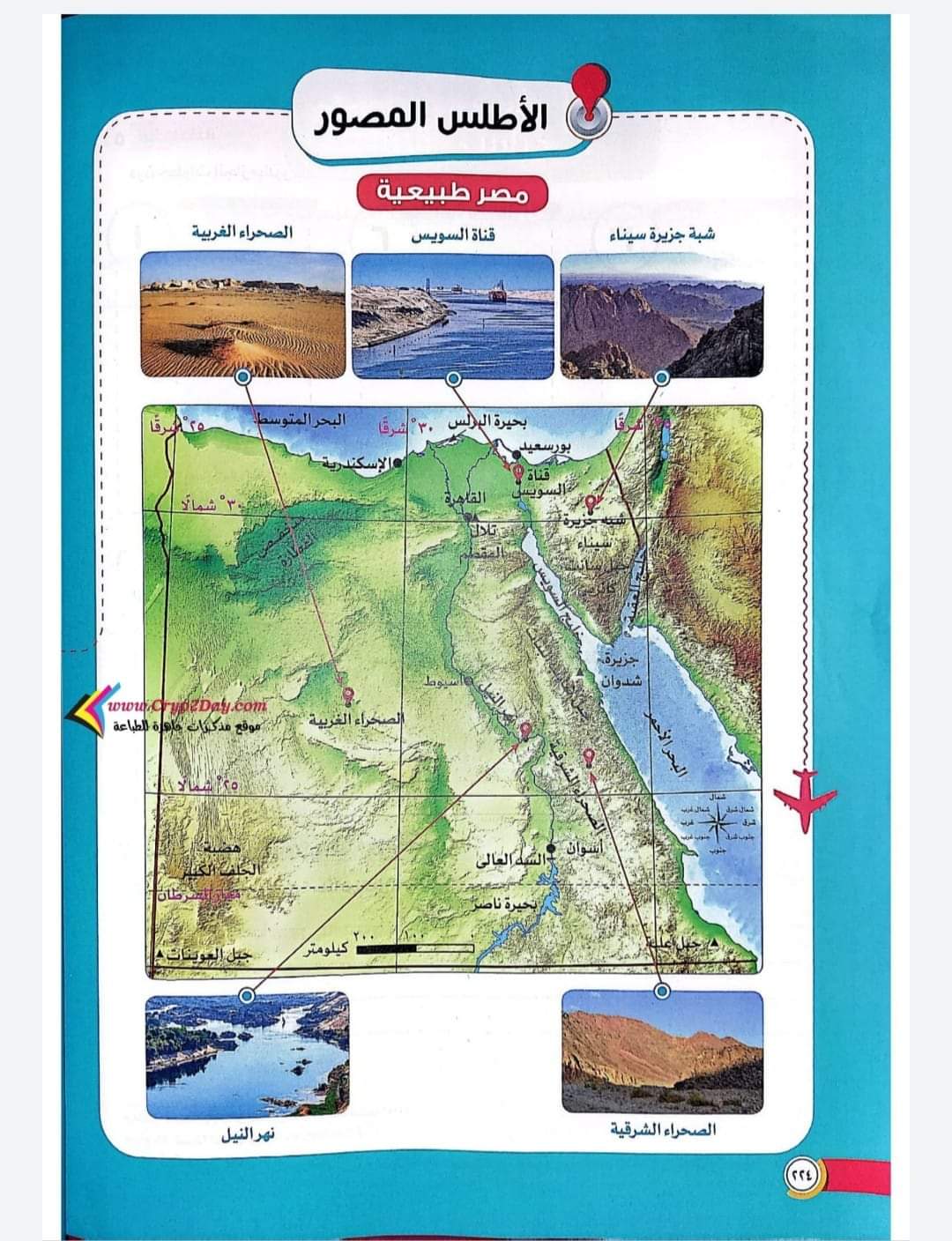 تحميل اطلس المصور لرابعة ابتدائي 2022 - اطلس المصور