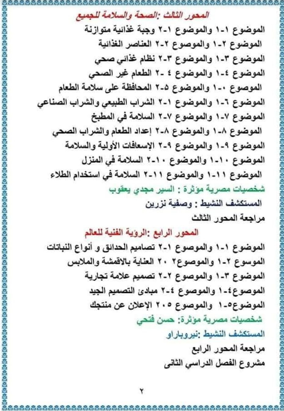 طريقة تحضير المهارات المهنية رابعة ابتدائي الترم الثاني - تحضير مهارات رابعة الترم الثاني