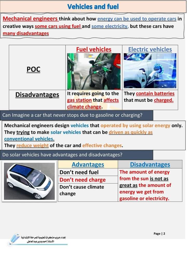 تحميل مذكرة ساينس رابعة ابتدائي الترم الثاني - الترم الثاني