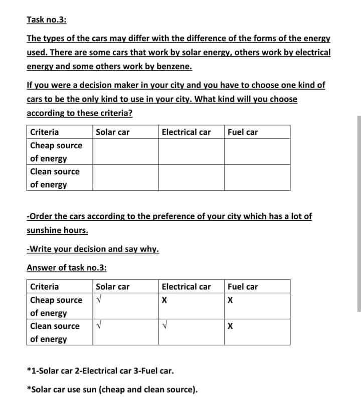نماذج الوزارة المهام الادائية ساينس science رابعة ابتدائي الترم الثاني 2022 - المهام الادائية