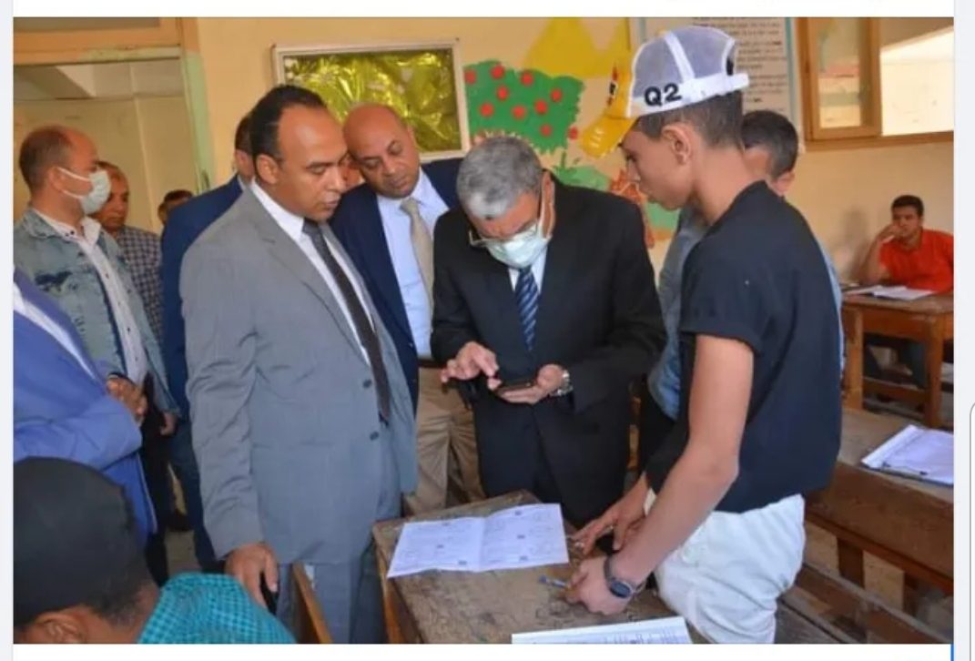 محافظ المنيا: استبعاد رئيس لجنة و6 مراقبين من امتحانات الشهادة الاعدادية - اخبار التعليم