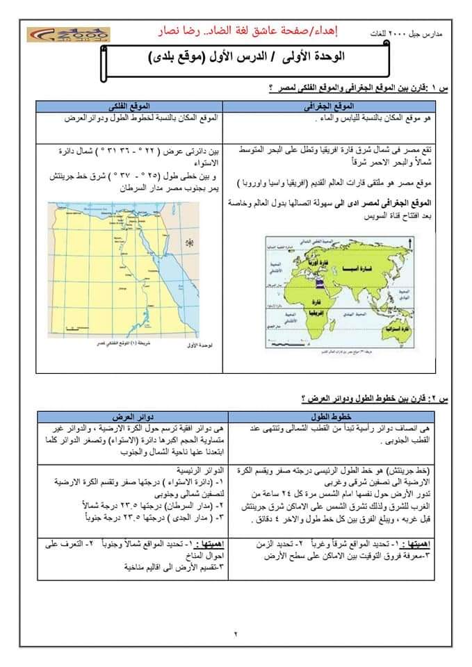 تحميل بوكليت الدراسات الاجتماعية الصف الخامس الابتدائي 2023 - بوكليت دراسات اجتماعية