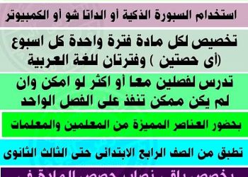 حجازى: هدفنا دمج التكنولوجيا في التعليم ولذلك سيقوم الطلاب بمشاهده الحصص التعليمية علي قنوات مدرستنا من خلال السبوره الذكيه داخل كل فصل - اخبار التعليم