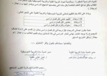 التعليم تحدد المسئول عن تصحيح امتحانات الشهر لطلاب النقل - اخبار التعليم
