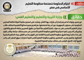 الحكومة تنفي خصخصة التعليم الأساسي في مصر - اخبار التعليم