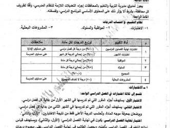 القرار رقم ١٦٨ لسنة ٢٠٢٢ بشان نظام التقييم لصفوف النقل من 6 ابتدائي لـ 2 ثانوي - اخبار التعليم