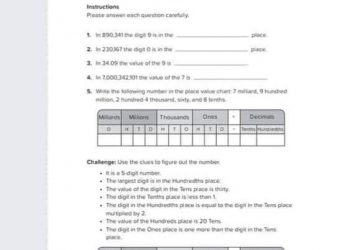 تحميل اسئلة بنك المعرفة ماث math خامسة ابتدائي الترم الاول 2023 - نماذج الوزارة خامسة ابتدائي