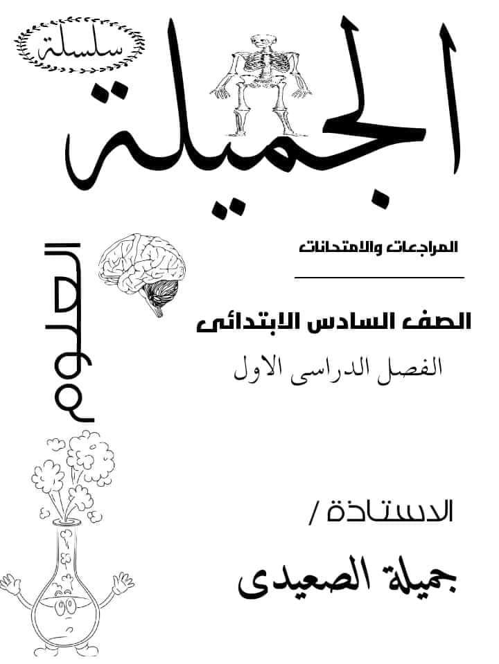 تحميل مذكرة الجميلة علوم الصف السادس الابتدائى الترم الاول 2023 - تحميل مذكرات الجميلة