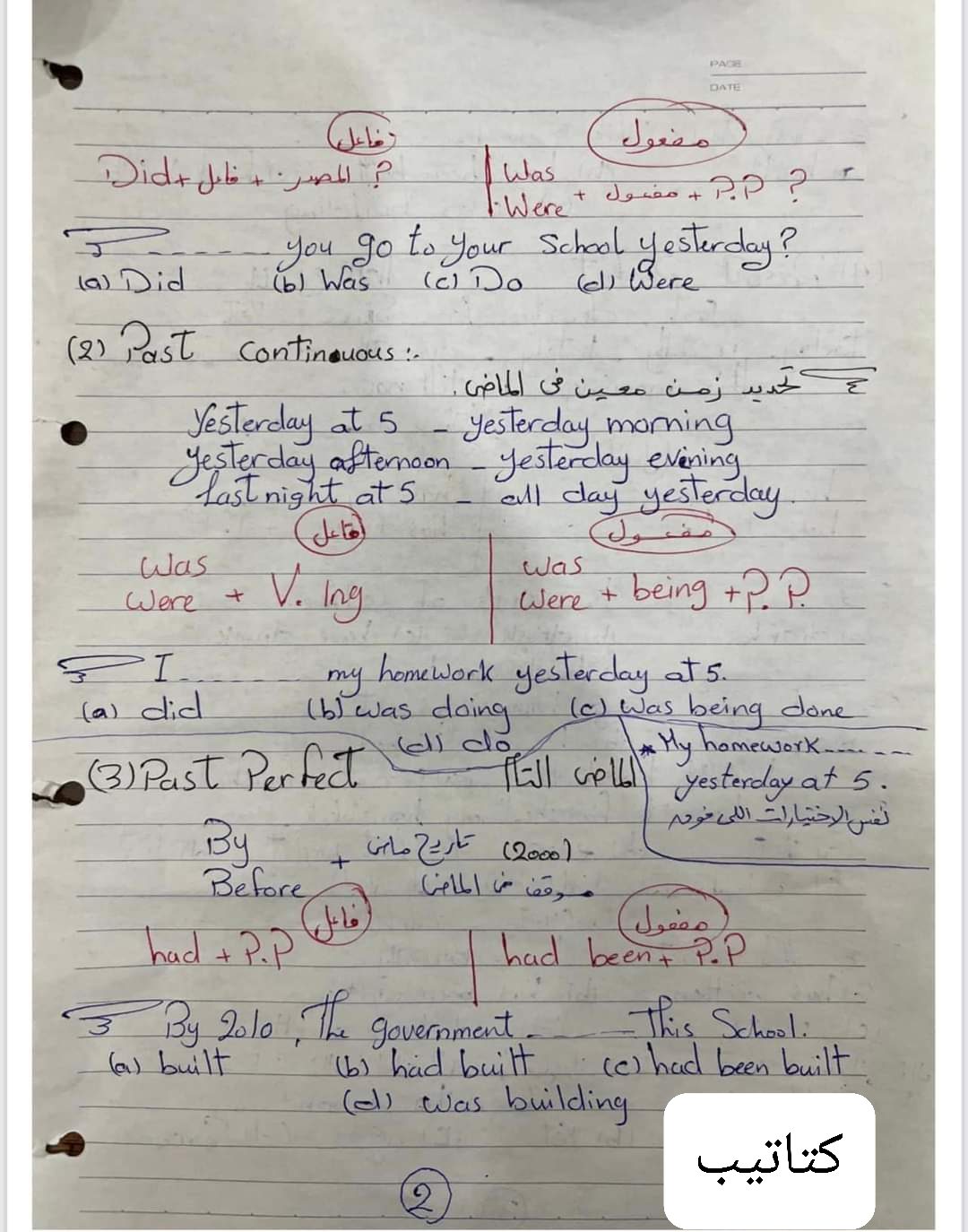 مذكرة مستر محمود رضوان (انجلشاوى) فى اللغة الانجليزية للصف الثالث الثانوى نظام حديث - تحميل مذكرات انجلشاوي