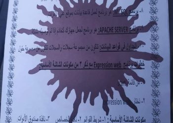 ملخص حاسب آلي الصف الثاني الثانوي الترم الاول 2023 - مراجعة حاسب آلي تانية ثانوي