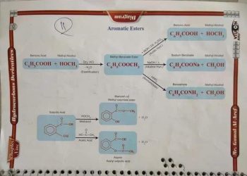 مخططات الكيمياء العضوية للثانوية العامة لغات