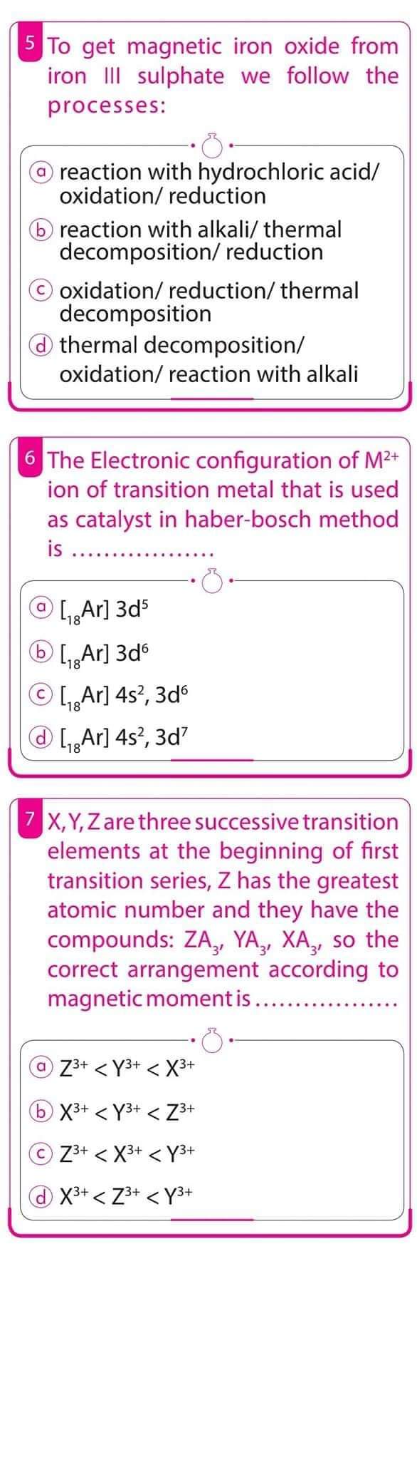 أقوى مراجعة نهائية ليلة الامتحان chemistry تالتة ثانوي بالإجابات للمنهج بالكامل