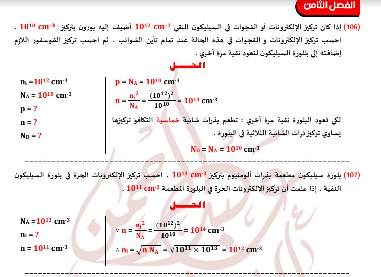 تحميل اهم 115 مسألة فيزياء + مراجعة ليلة الامتحان للصف الثالث الثانوى بالاجابات