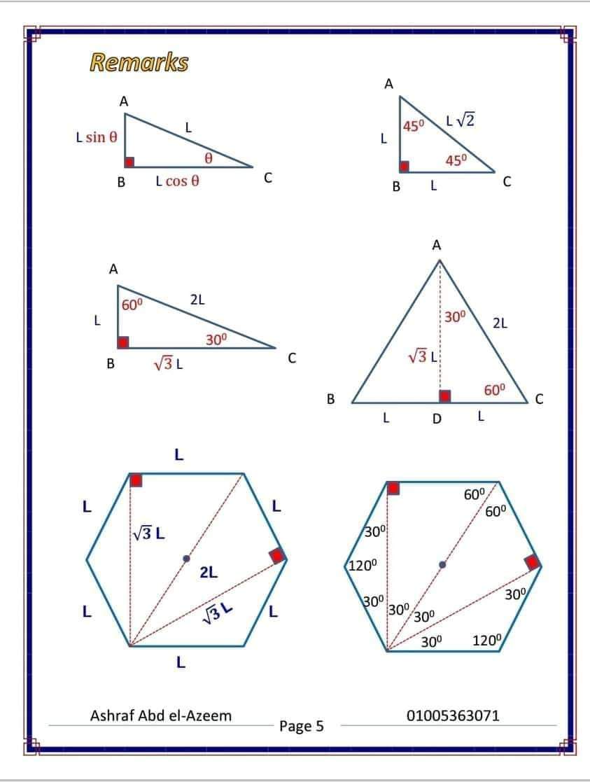 مراجعة كل قوانين الإستاتيكا لغات للصف الثالث الثانوي