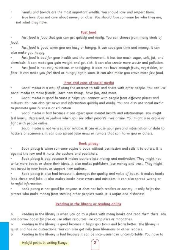 كل المقالات المتوقعة في نقاط بدون مقدمة وخاتمة انجليزي للثانوية العامة - منصة كتاتيب مصر - كل المقالات المتوقعة في نقاط بدون مقدمة وخاتمة انجليزي للثانوية العامة كل المقالات المتوقعة في نقاط بدون مقدمة وخاتمة انجليزي للثانوية العامة