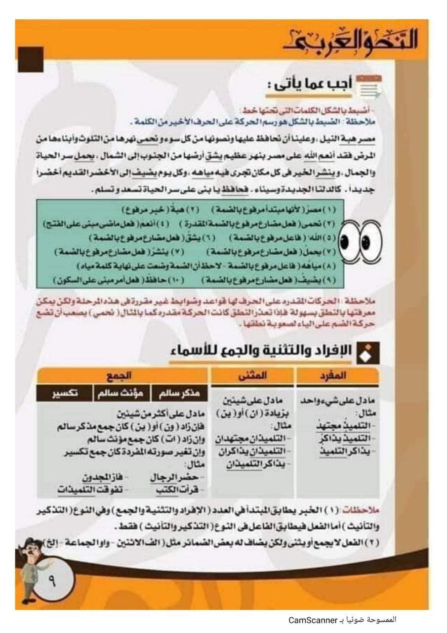 مذكرة تأسيس النحو للمرحلة الابتدائية والاعدادية - منصة كتاتيب مصر - مذكرة تأسيس النحو للمرحلة الابتدائية والاعدادية مذكرة تأسيس النحو للمرحلة الابتدائية والاعدادية