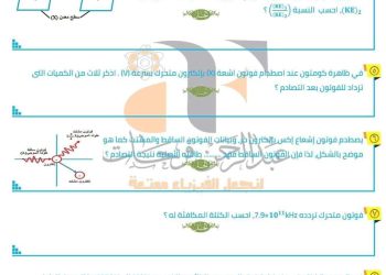 تطبيقات على أهم أفكار امتحان الفيزياء للصف الثالث الثانوي 2023 م/ عبدالرحمن فرحات