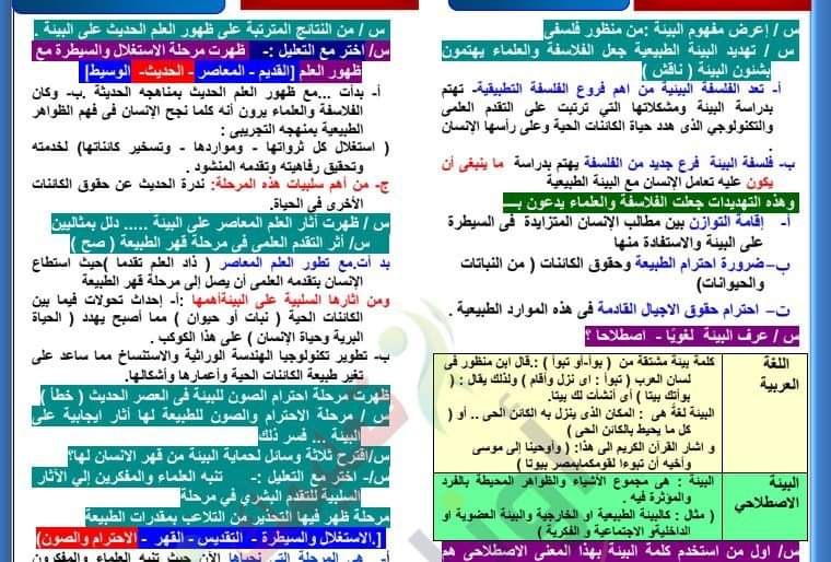 تحميل المراجعة النهائية فى الفلسفة للصف الثالث الثانوى