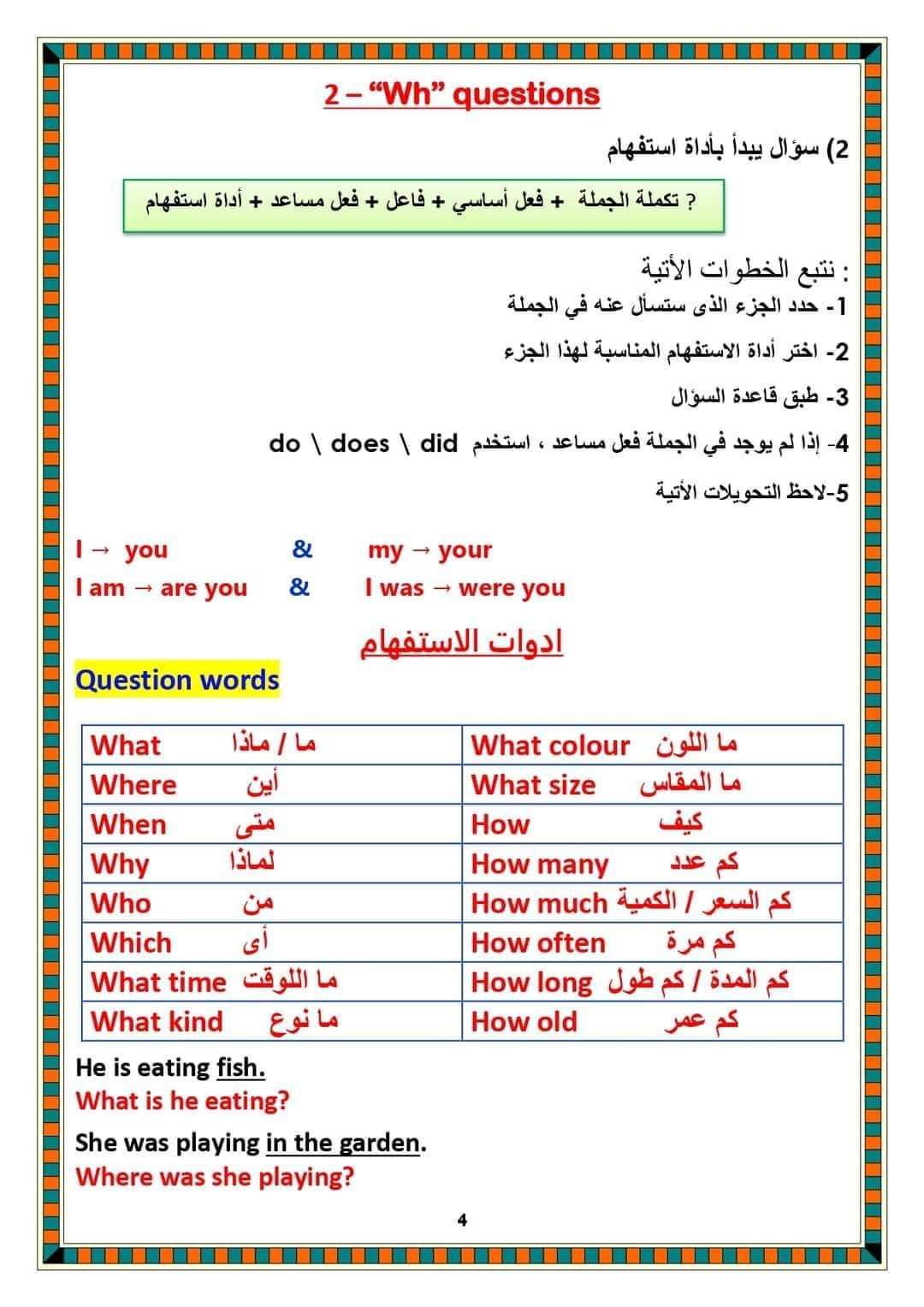 طريقة تكوين سؤال في اللغة الانجليزية بشكل مبسط - منصة كتاتيب مصر - طريقة تكوين سؤال في اللغة الانجليزية بشكل مبسط طريقة تكوين سؤال في اللغة الانجليزية بشكل مبسط