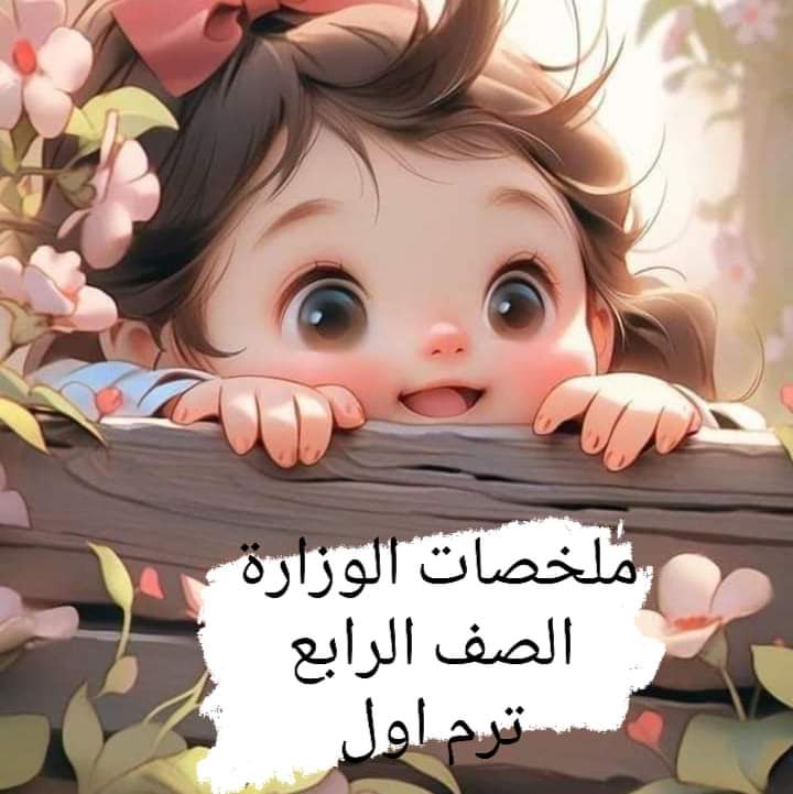 تجميع ملخصات الوزارة للوحدات الاولى كل مواد الصف الرابع الابتدائي الترم الاول