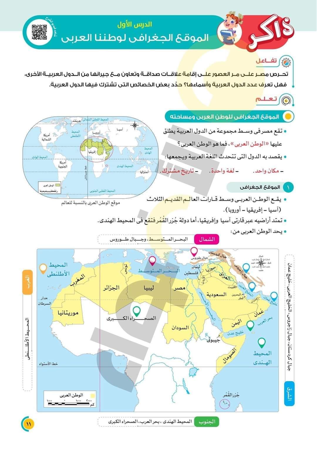 تحميل كتاب الاضواء دراسات الصف السادس الابتدائى نظام جديد 2024