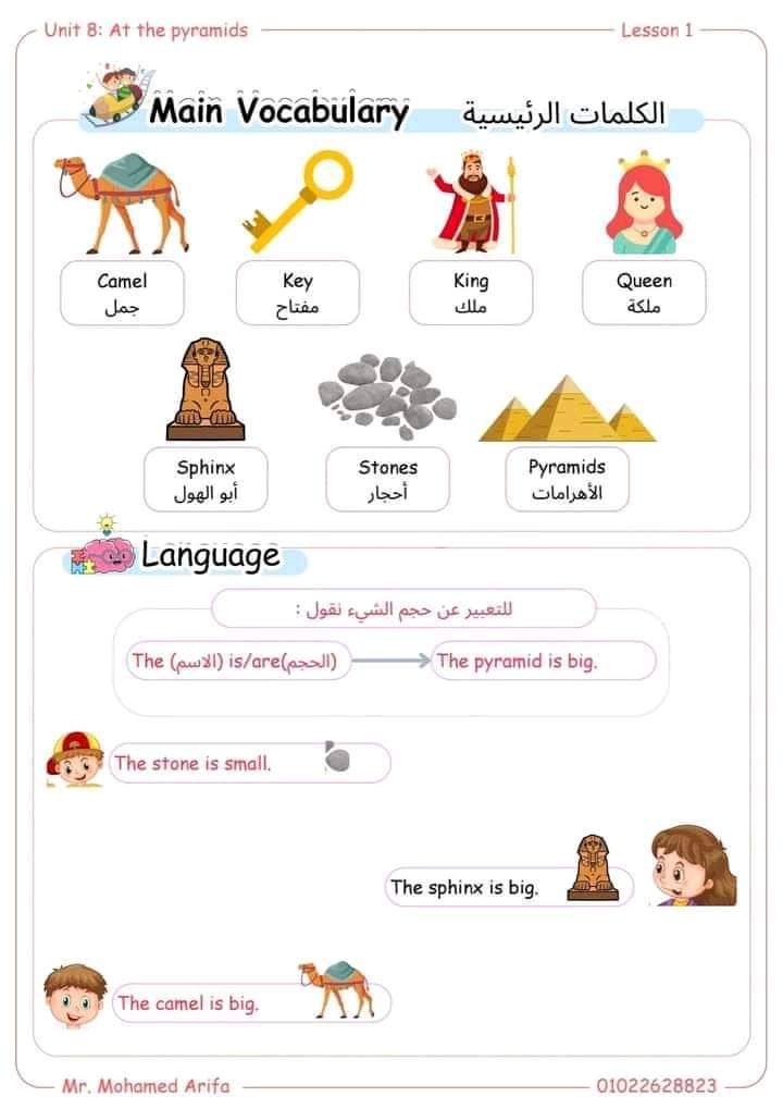 اقوى ملزمة شرح وتدريبات انجليزي للصف الاول الابتدائي الترم الاول اقوى ملزمة شرح وتدريبات انجليزي للصف الاول الابتدائي الترم الاول