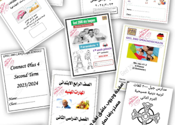 تحميل مذكرات مدارس جيل ٢٠٠٠ لمواد الصف الرابع الابتدائي الترم الثاني