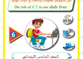 ملزمة مراجعة تكنولوجيا المعلومات والاتصالات الصف السادس الابتدائي الترم الثاني