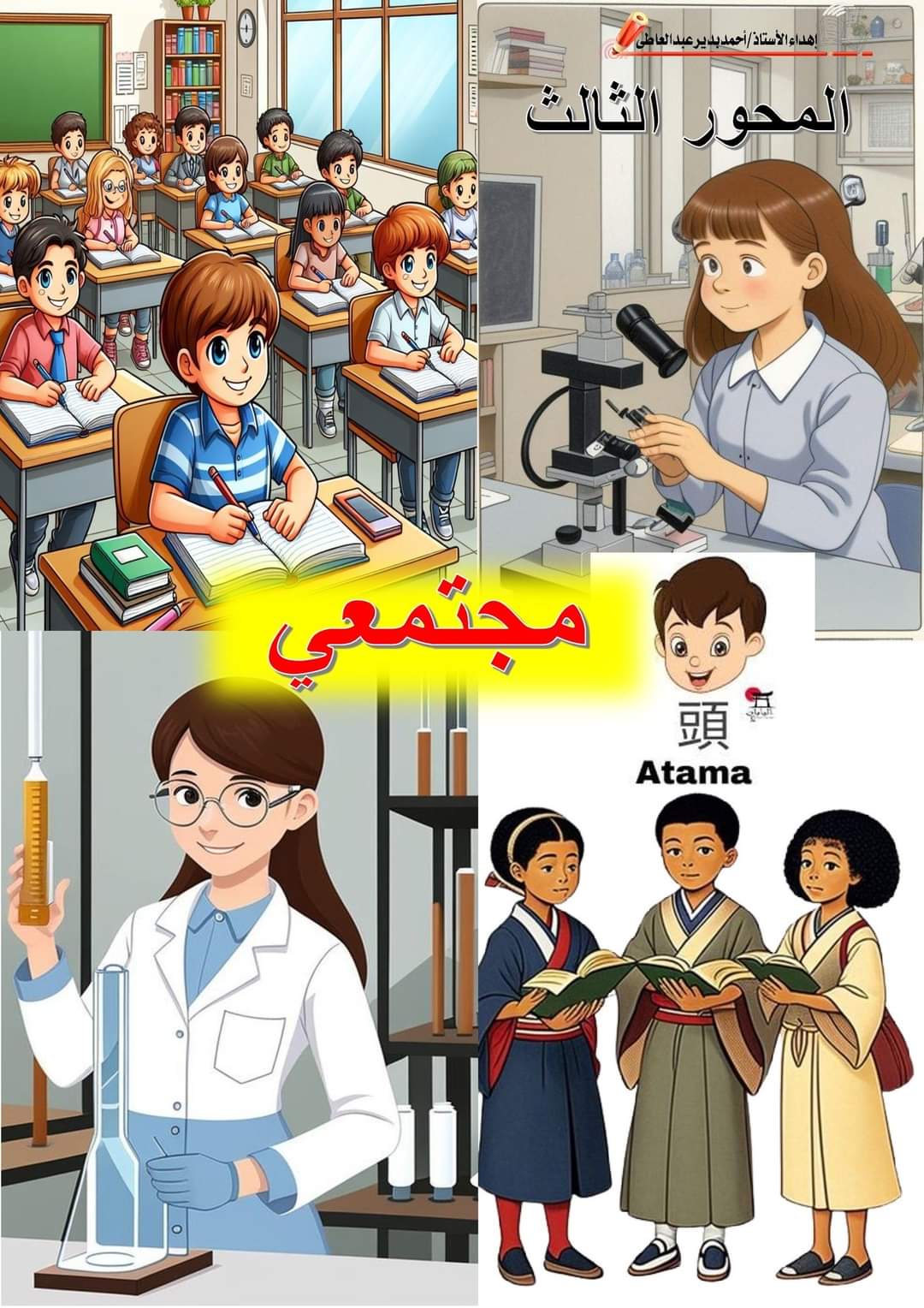تدريبات الوزارة لغة عربية الصف السادس الترم الثاني ٢٠٢٤