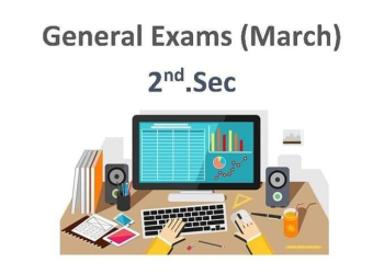 مراجعة الحاسب الآلي مقرر مارس تانية ثانوي عربي ولغات