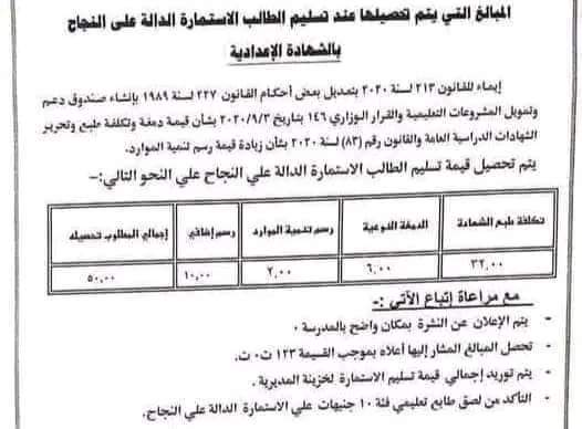 رسوم تحصيل استلام الشهادة الاعدادية للتقديم في مدارس الثانوي للعام الدراسي 2024 - 2025 رسوم تحصيل استلام الشهادة الاعدادية للتقديم في مدارس الثانوي للعام الدراسي 2024 - 2025