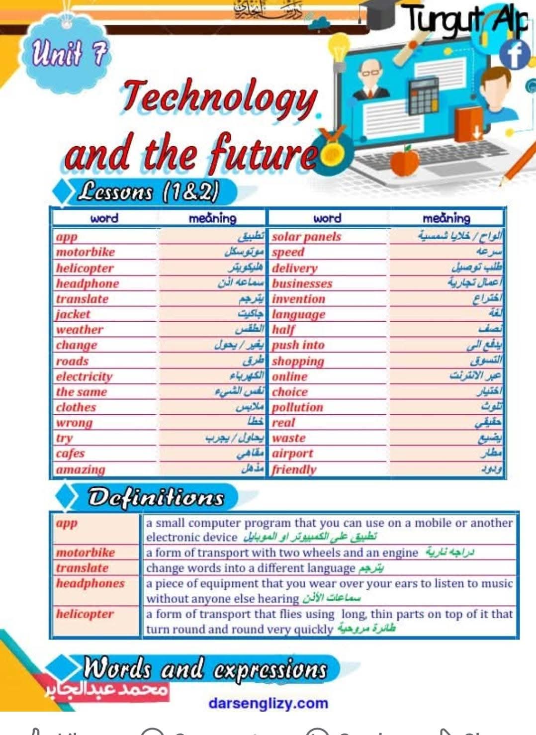افضل ملزمة مراجعة وامتحانات لغة إنجليزية الصف الثاني الاعدادي الترم الثاني 2025