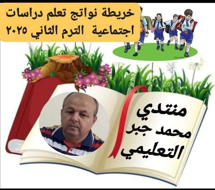 خريطة نواتج تعلم الدراسات الاجتماعية للصفوف الرابع والخامس والسادس الابتدائي الترم الثاني خريطة نواتج تعلم الدراسات الاجتماعية للصفوف الرابع والخامس والسادس الابتدائي الترم الثاني