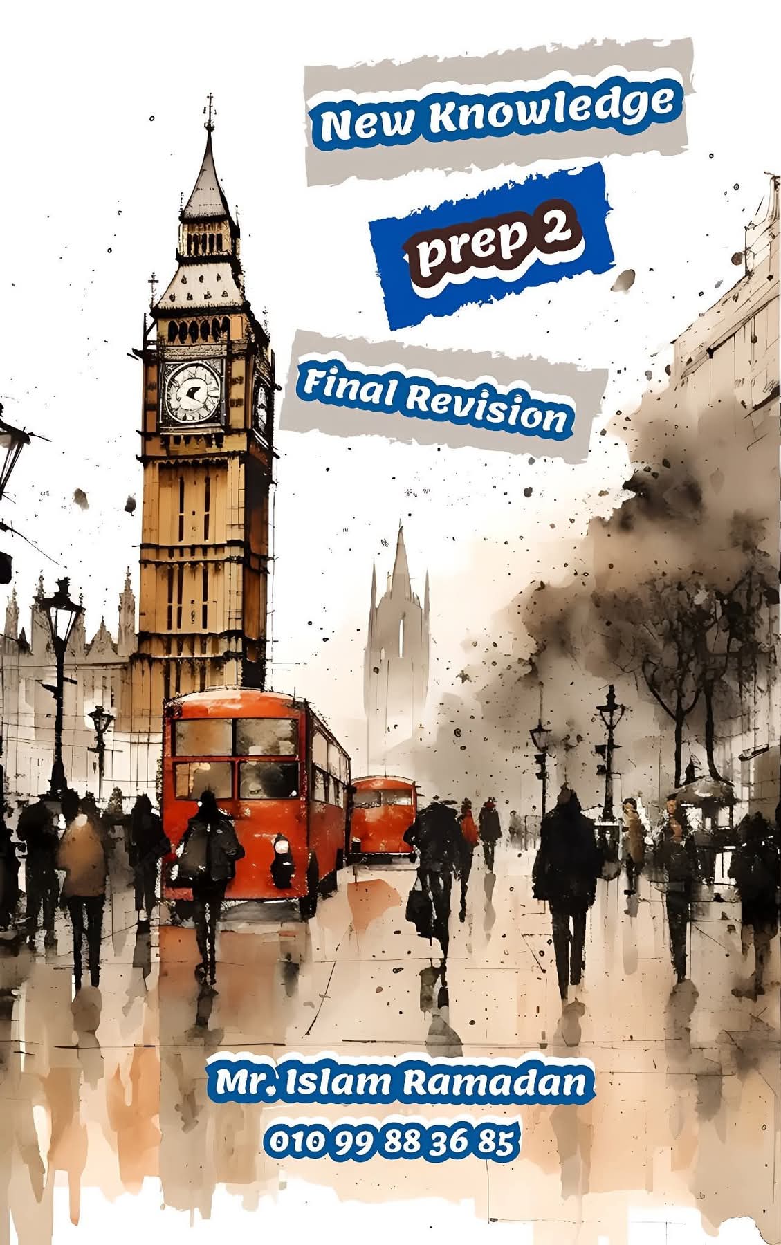 اقوى ملزمة مراجعة نهائية لغة إنجليزية الصف الثاني الاعدادي الترم الثاني