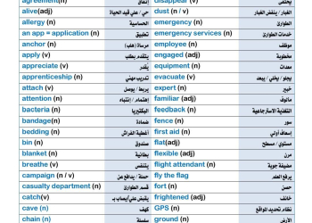 مذكرة مراجعة وتوقعات امتحان اللغة الإنجليزية للصف الأول الثانوي الفصل الدراسي الثاني - تحميل توقعات اولى ثانوي