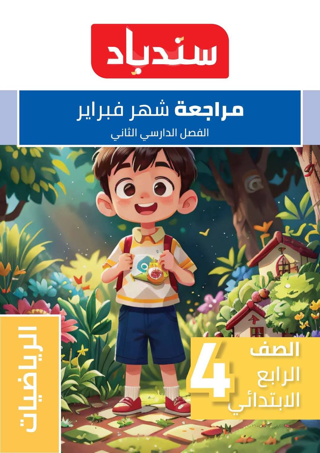 مراجعة شهر فبراير 2025 رياضيات الصف الرابع الابتدائي